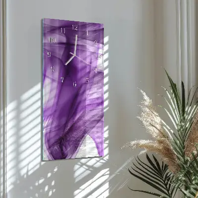 Horloge murale en verre rectangulaire Modèle d'alto