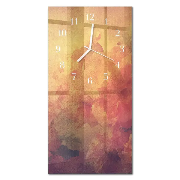 Horloge murale en verre rectangulaire Modèle