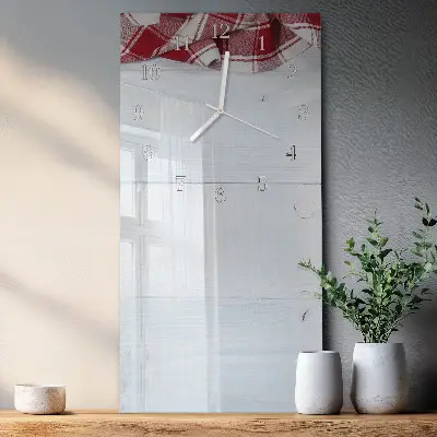 Horloge murale en verre rectangulaire Tableau