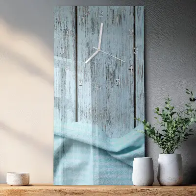 Horloge murale en verre rectangulaire Tableau