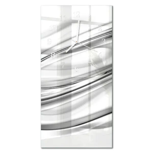 Horloge murale en verre rectangulaire Modèle