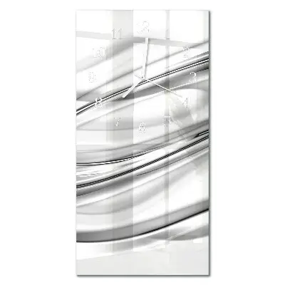 Horloge murale en verre rectangulaire Modèle