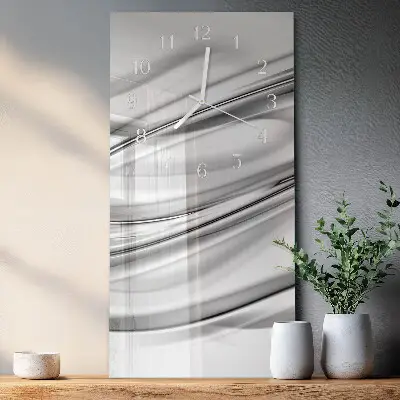 Horloge murale en verre rectangulaire Modèle