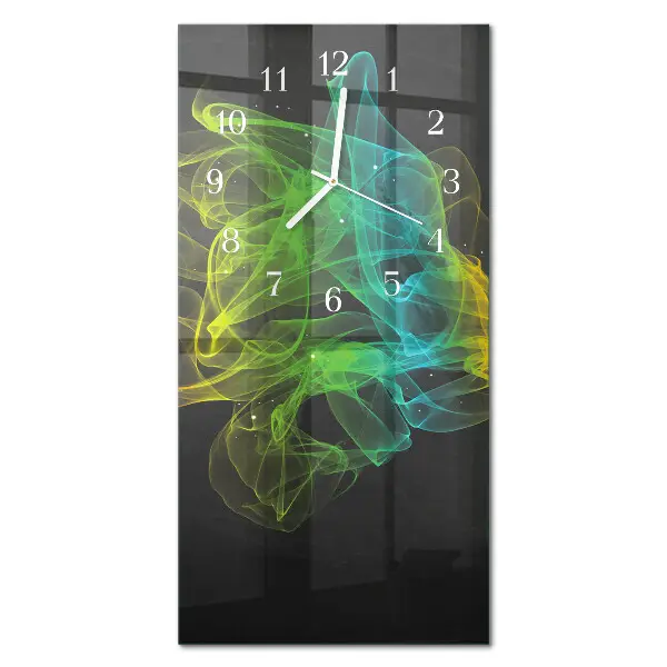 Horloge murale en verre rectangulaire Modèle