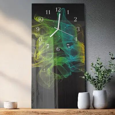 Horloge murale en verre rectangulaire Modèle