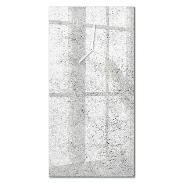 Horloge murale en verre rectangulaire Mur