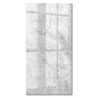 Horloge murale en verre rectangulaire Mur
