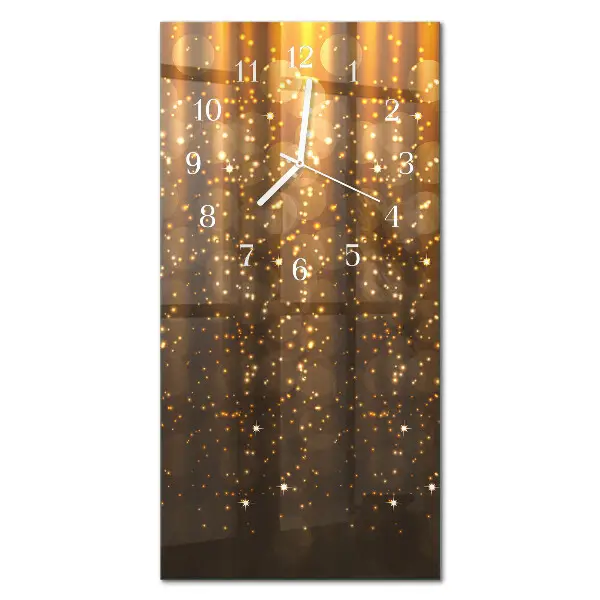 Horloge murale en verre rectangulaire Briller