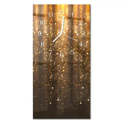 Horloge murale en verre rectangulaire Briller
