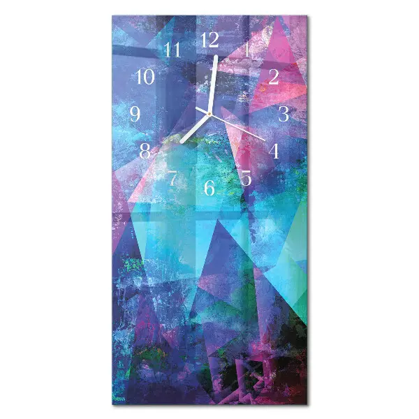 Horloge murale en verre rectangulaire Modèle
