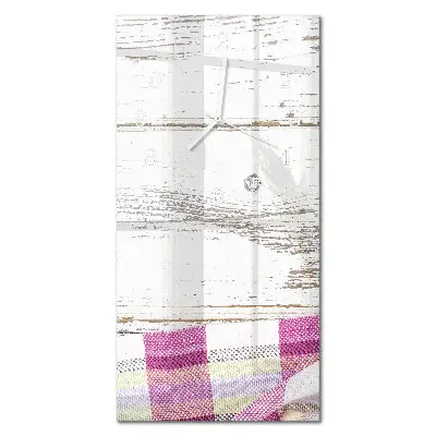 Horloge murale en verre rectangulaire Tableau