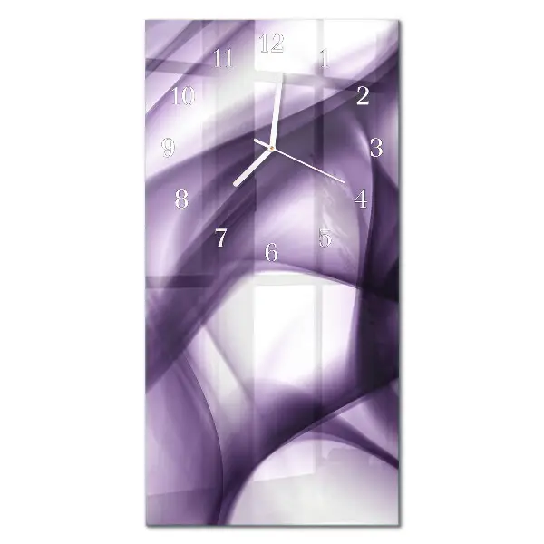 Horloge murale en verre rectangulaire Modèle