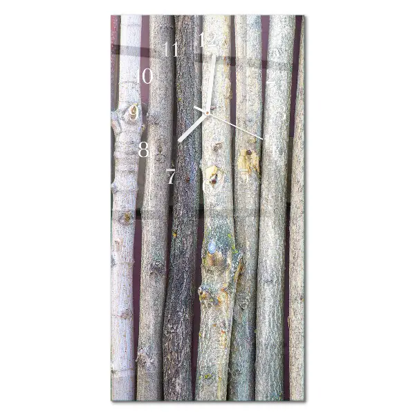 Horloge murale en verre rectangulaire Succursales