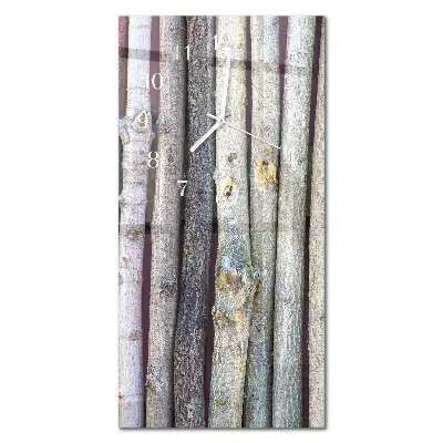 Horloge murale en verre rectangulaire Succursales