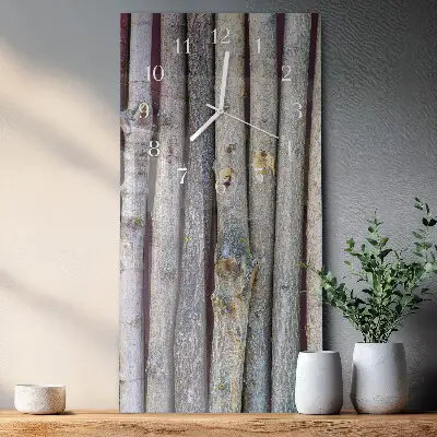Horloge murale en verre rectangulaire Succursales