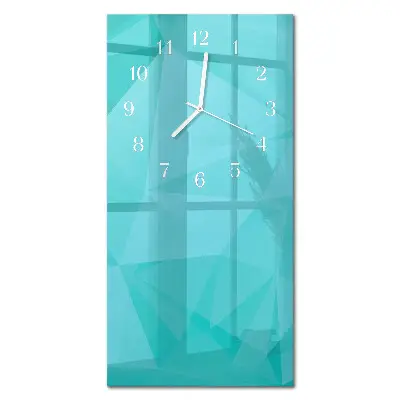 Horloge murale en verre rectangulaire Modèle