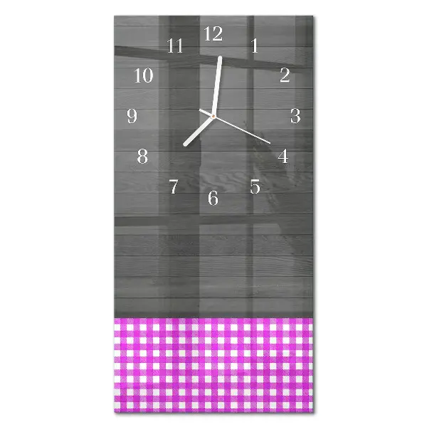 Horloge murale en verre rectangulaire Tableau