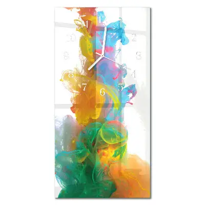 Horloge murale en verre rectangulaire Modèle