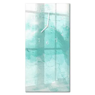 Horloge murale en verre rectangulaire Mur