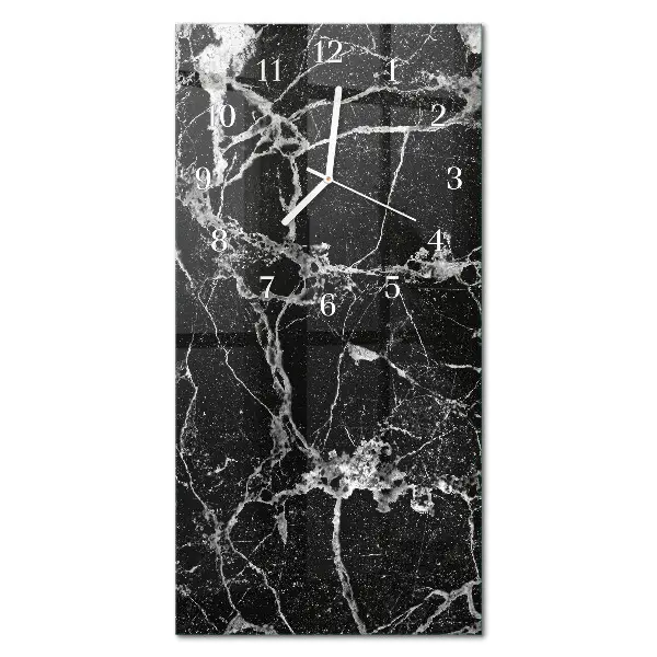 Horloge murale en verre rectangulaire Modèle