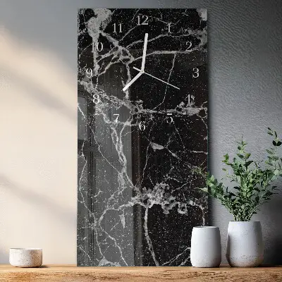 Horloge murale en verre rectangulaire Modèle