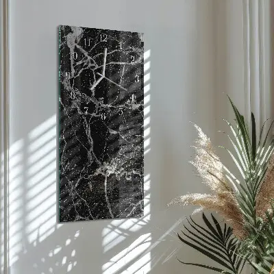 Horloge murale en verre rectangulaire Modèle