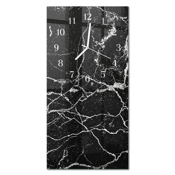 Horloge murale en verre rectangulaire Modèle