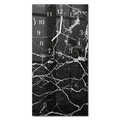 Horloge murale en verre rectangulaire Modèle