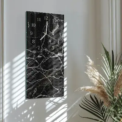 Horloge murale en verre rectangulaire Modèle
