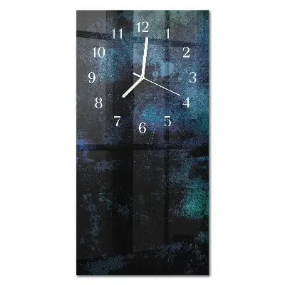 Horloge murale en verre rectangulaire Modèle
