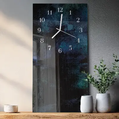 Horloge murale en verre rectangulaire Modèle