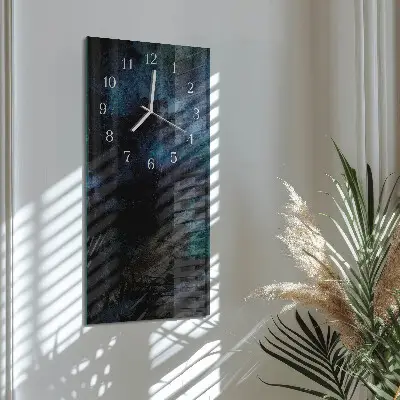 Horloge murale en verre rectangulaire Modèle