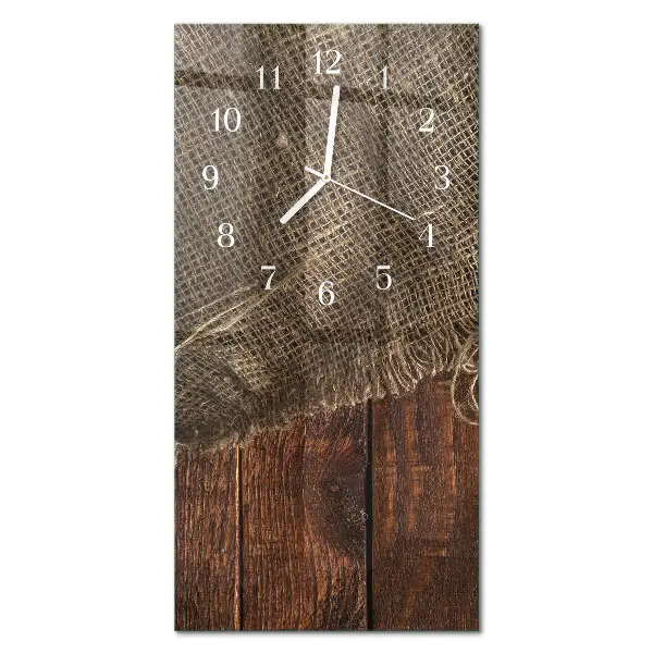 Horloge murale en verre rectangulaire Modèle