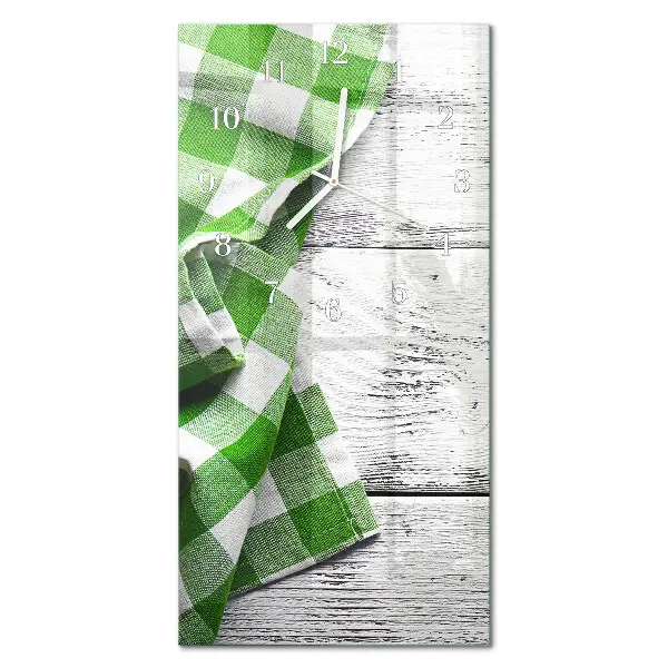 Horloge murale en verre rectangulaire Modèle