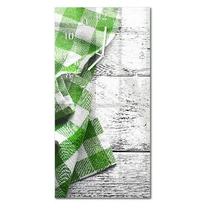 Horloge murale en verre rectangulaire Modèle
