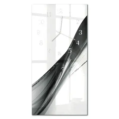 Horloge murale en verre rectangulaire Modèle