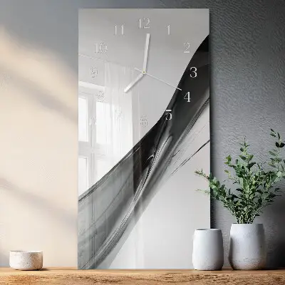Horloge murale en verre rectangulaire Modèle