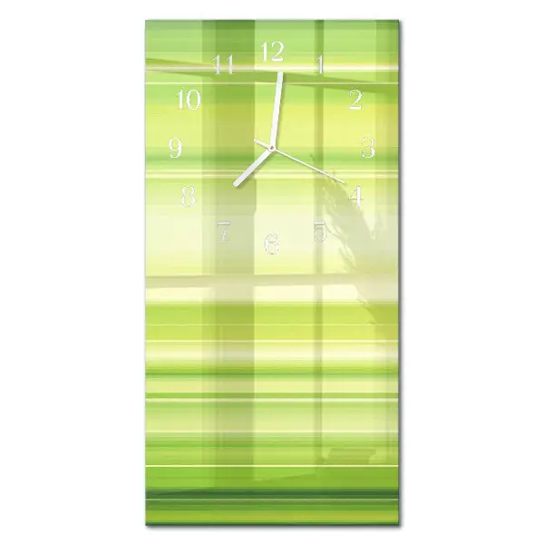 Horloge murale en verre rectangulaire Modèle