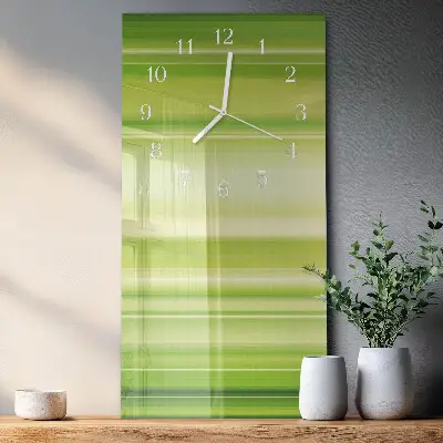 Horloge murale en verre rectangulaire Modèle