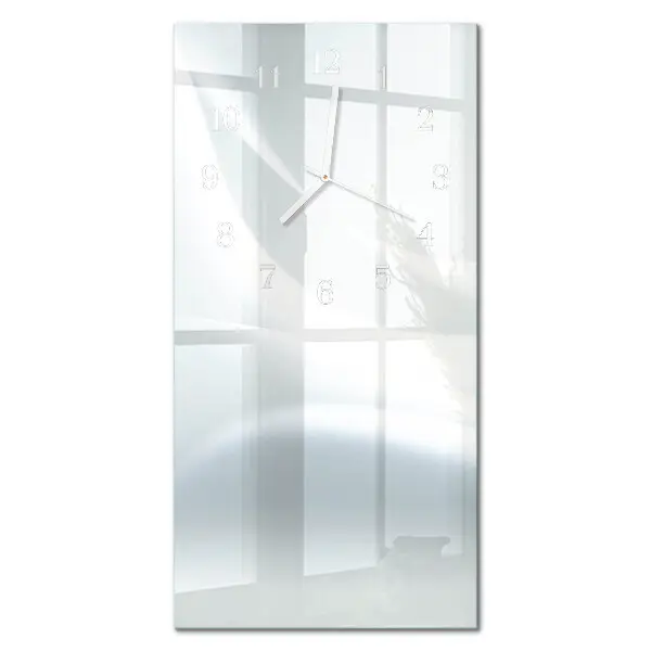 Horloge murale en verre rectangulaire Modèle