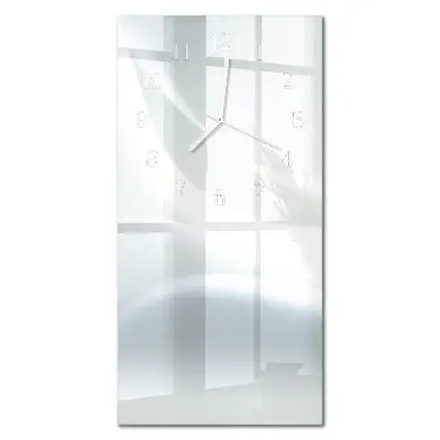 Horloge murale en verre rectangulaire Modèle