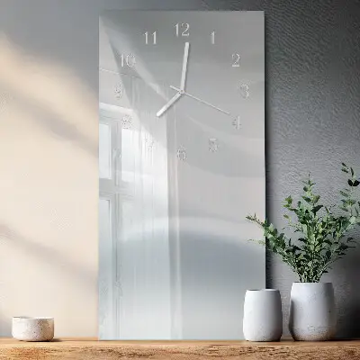 Horloge murale en verre rectangulaire Modèle