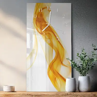 Horloge murale en verre rectangulaire Modèle