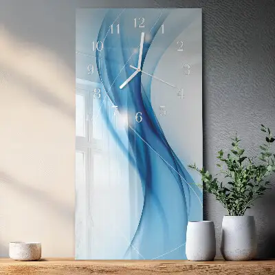 Horloge murale en verre rectangulaire Modèle