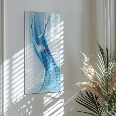 Horloge murale en verre rectangulaire Modèle