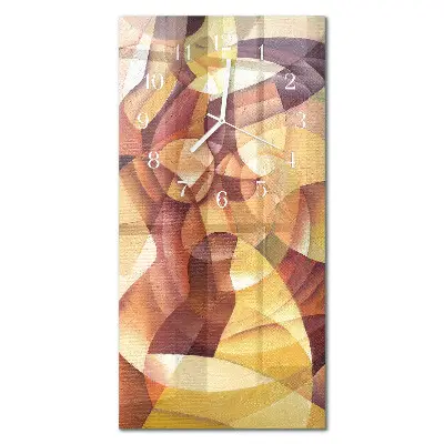 Horloge murale en verre rectangulaire Modèle