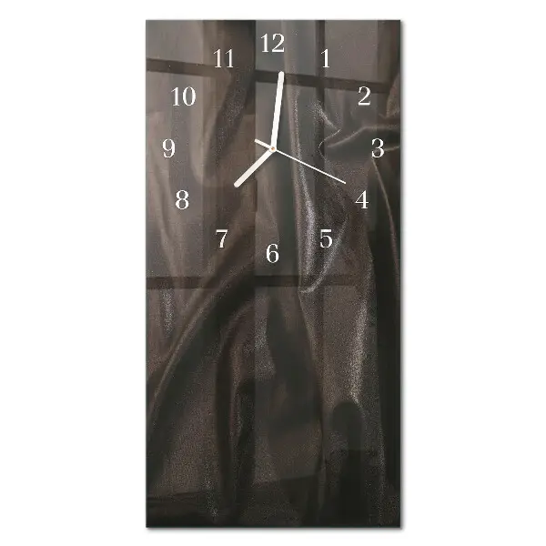 Horloge murale en verre rectangulaire Velours