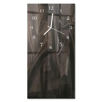 Horloge murale en verre rectangulaire Velours