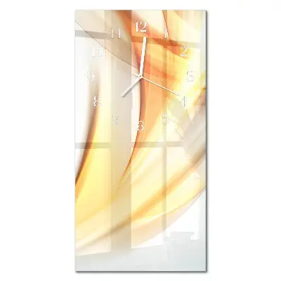 Horloge murale en verre rectangulaire Modèle