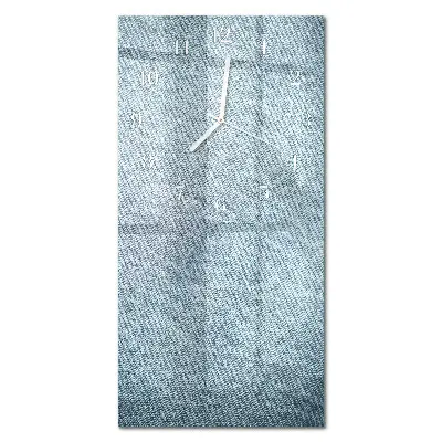Horloge murale en verre rectangulaire Plastique